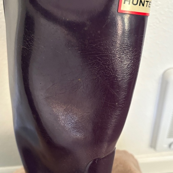 Hunter Deep Purple Waterproof Boots - Picture 3 of 5